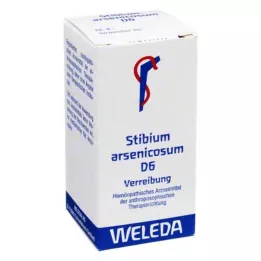 STIBIUM ARSENICOSUM D 6 Trituración, 20 g