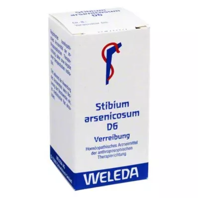 Trituración de Stibium arsenicosum D 6, 20 g