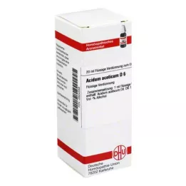 ACIDUM ACETICUM D 6 Dilución, 20 ml