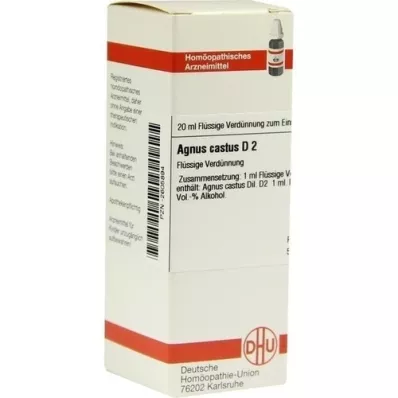 AGNUS CASTUS D 2 Dilución, 20 ml