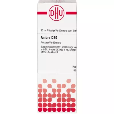 AMBRA D 30 Dilución, 20 ml