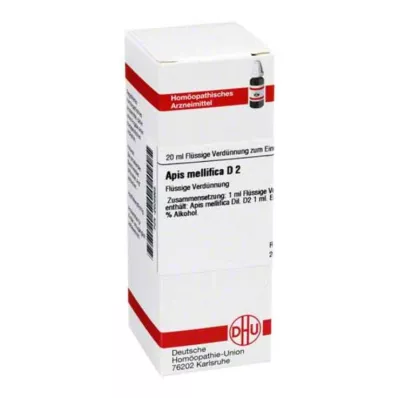 APIS MELLIFICA D 2 Dilución, 20 ml