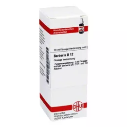 BERBERIS D 12 Dilución, 20 ml