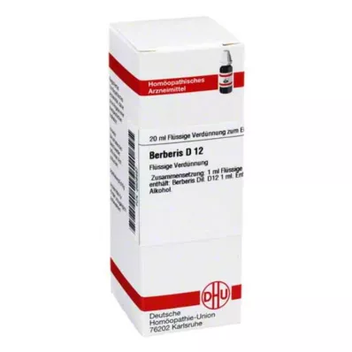 BERBERIS D 12 Dilución, 20 ml