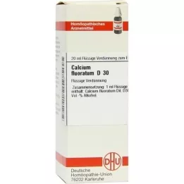 CALCIUM FLUORATUM D 30 Dilución, 20 ml