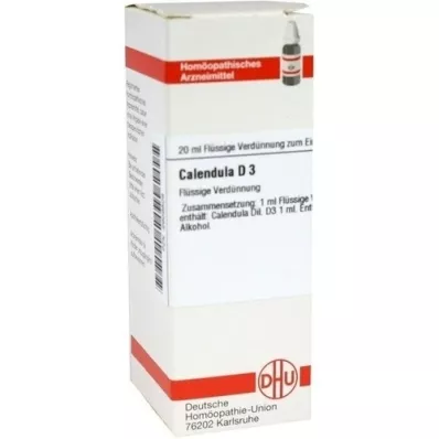 CALENDULA D 3 Dilución, 20 ml