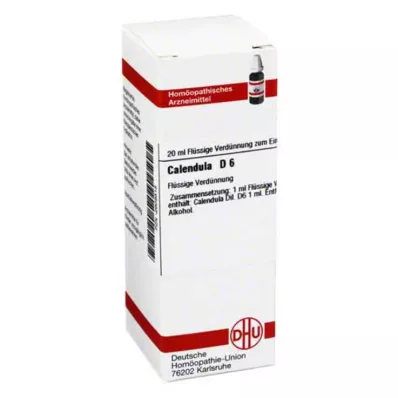 CALENDULA D 6 Dilución, 20 ml