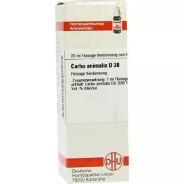 CARBO ANIMALIS D 30 Dilución, 20 ml