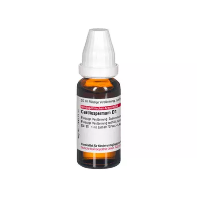 CARDIOSPERMUM D 1 Dilución, 20 ml
