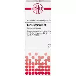 CARDIOSPERMUM D 1 Dilución, 20 ml