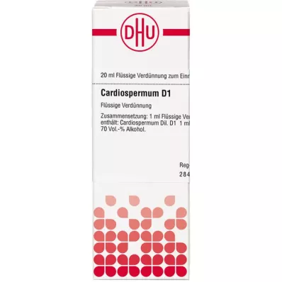 CARDIOSPERMUM D 1 Dilución, 20 ml