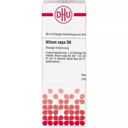 ALLIUM CEPA Dilución D 8, 20 ml