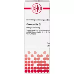 CHAMOMILLA D 1 Dilución, 20 ml