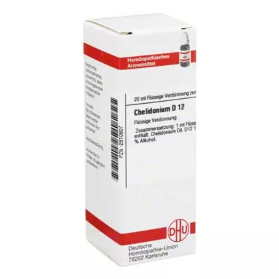 CHELIDONIUM D 12 Dilución, 20 ml
