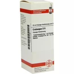 CRATAEGUS D 6 Dilución, 20 ml