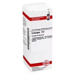 CRATAEGUS D 6 Dilución, 20 ml