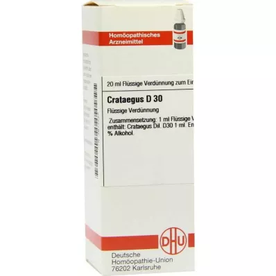 CRATAEGUS D 30 Dilución, 20 ml
