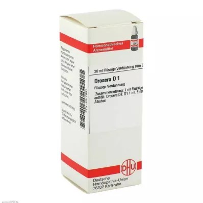 DHU Dilución Drosera D 1, 20 ml