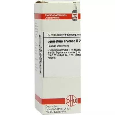 EQUISETUM ARVENSE D 2 Dilución, 20 ml