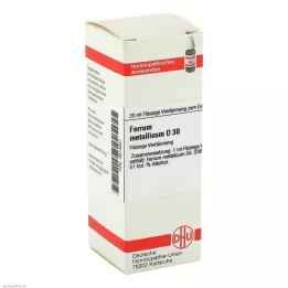 FERRUM METALLICUM D 30 Dilución, 20 ml
