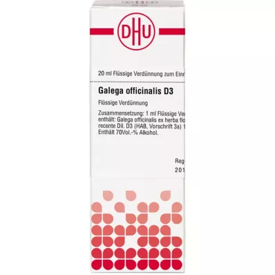 GALEGA officinalis D 3 dilución, 20 ml