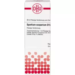 SPARTIUM SCOPARIUM D 12 Dilución, 20 ml