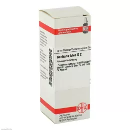 GENTIANA LUTEA D 2 Dilución, 20 ml