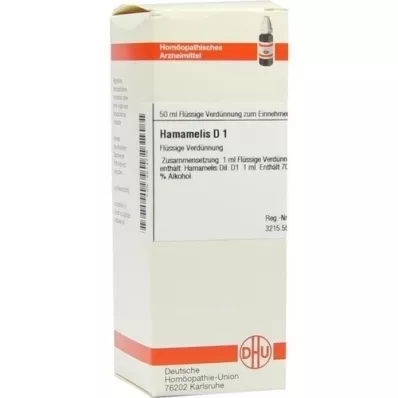 HAMAMELIS D 1 dilución, 50 ml