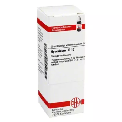HYPERICUM D 12 Dilución, 20 ml
