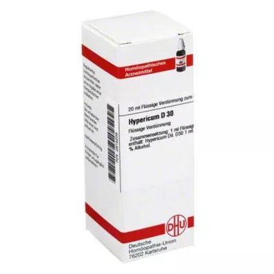 HYPERICUM D 30 Dilución, 20 ml