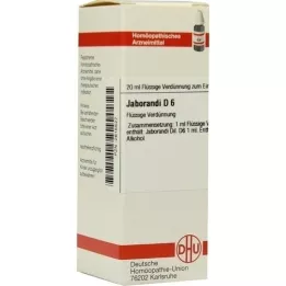 JABORANDI D 6 Dilución, 20 ml