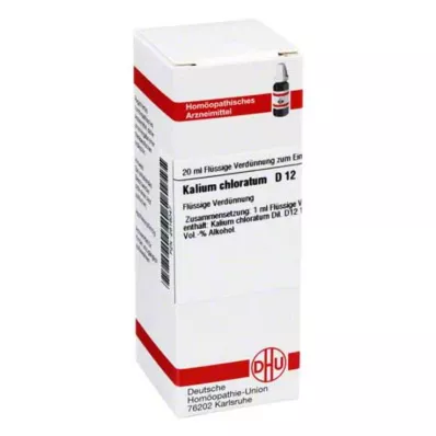 KALIUM CHLORATUM D 12 Dilución, 20 ml