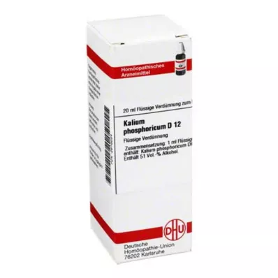 DHU Dilución de Kalium morphicum D 12, 20 ml