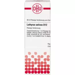 LATHYRUS SATIVUS D 12 Dilución, 20 ml