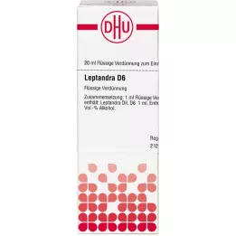 LEPTANDRA D 6 Dilución, 20 ml