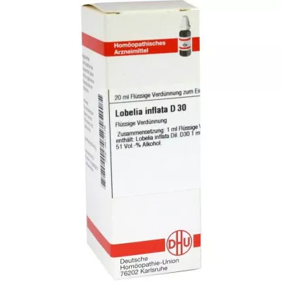 LOBELIA INFLATA Dilución D 30, 20 ml LOBELIA INFLATA Dilución D 30, 20 ml