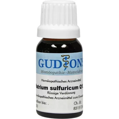 NATRIUM SULFURICUM Solución Q 10, 15 ml
