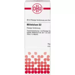 MILLEFOLIUM D 2 Dilución, 20 ml