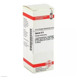 OPIUM D 6 Dilución, 20 ml