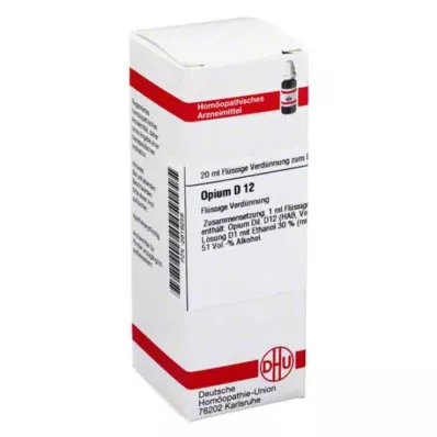 DHU Opio D 12 Dilución, 20 ml