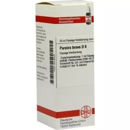 PAREIRA BRAVA D 6 Dilución, 20 ml