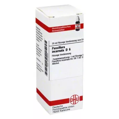 PASSIFLORA INCARNATA D 6 Dilución, 20 ml