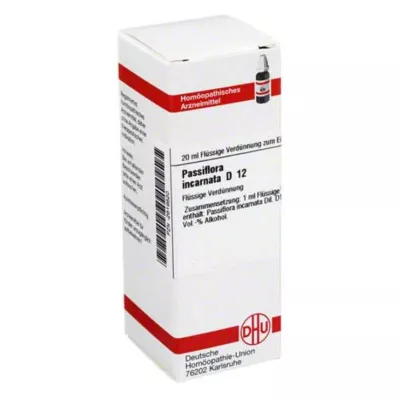 PASSIFLORA INCARNATA D 12 Dilución, 20 ml