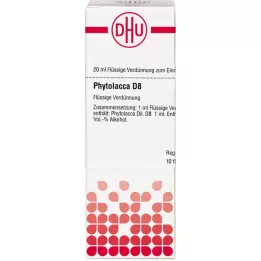 PHYTOLACCA Dilución D 8, 20 ml