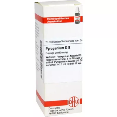 PYROGENIUM Dilución D 8, 20 ml PYROGENIUM Dilución D 8, 20 ml