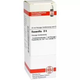 RAUWOLFIA D 6 Dilución, 20 ml