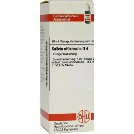 SALVIA OFFICINALIS Dilución D 4, 20 ml