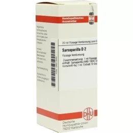 SARSAPARILLA D 2 Dilución, 20 ml