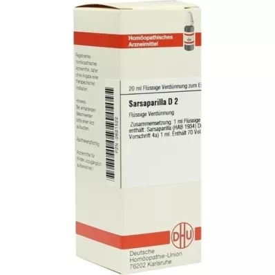 SARSAPARILLA D 2 Dilución, 20 ml