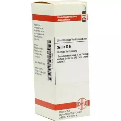DHU Dilución Scilla D 6, 20 ml